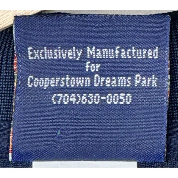 Cooperstown Dreams Park Mens Polo Shirt Umpire Uniform Navy Blue Short Sleeve L - Picture 5 of 10